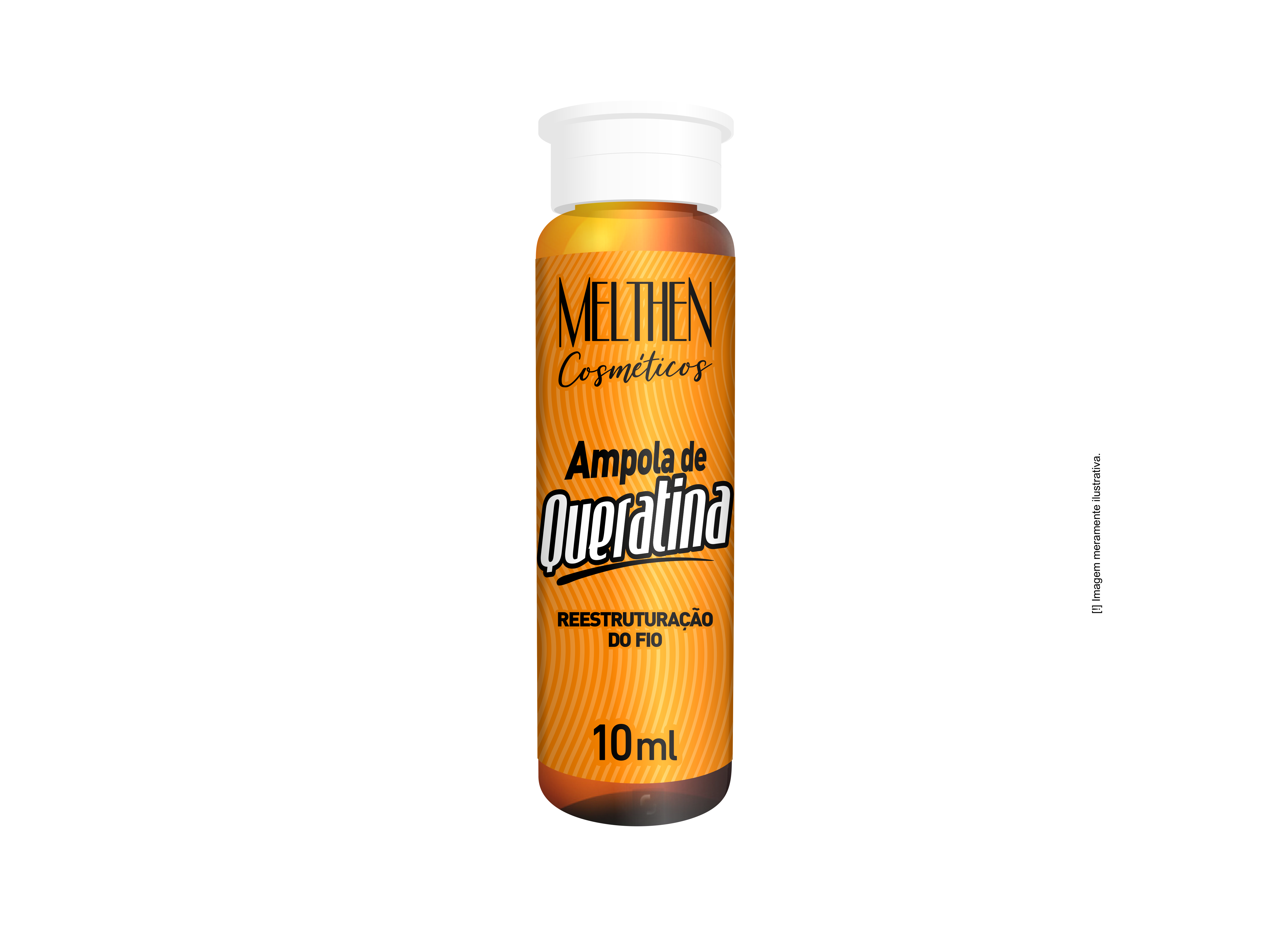 VITAMINA CONC. QUERATINA 10ML  KIT C/3