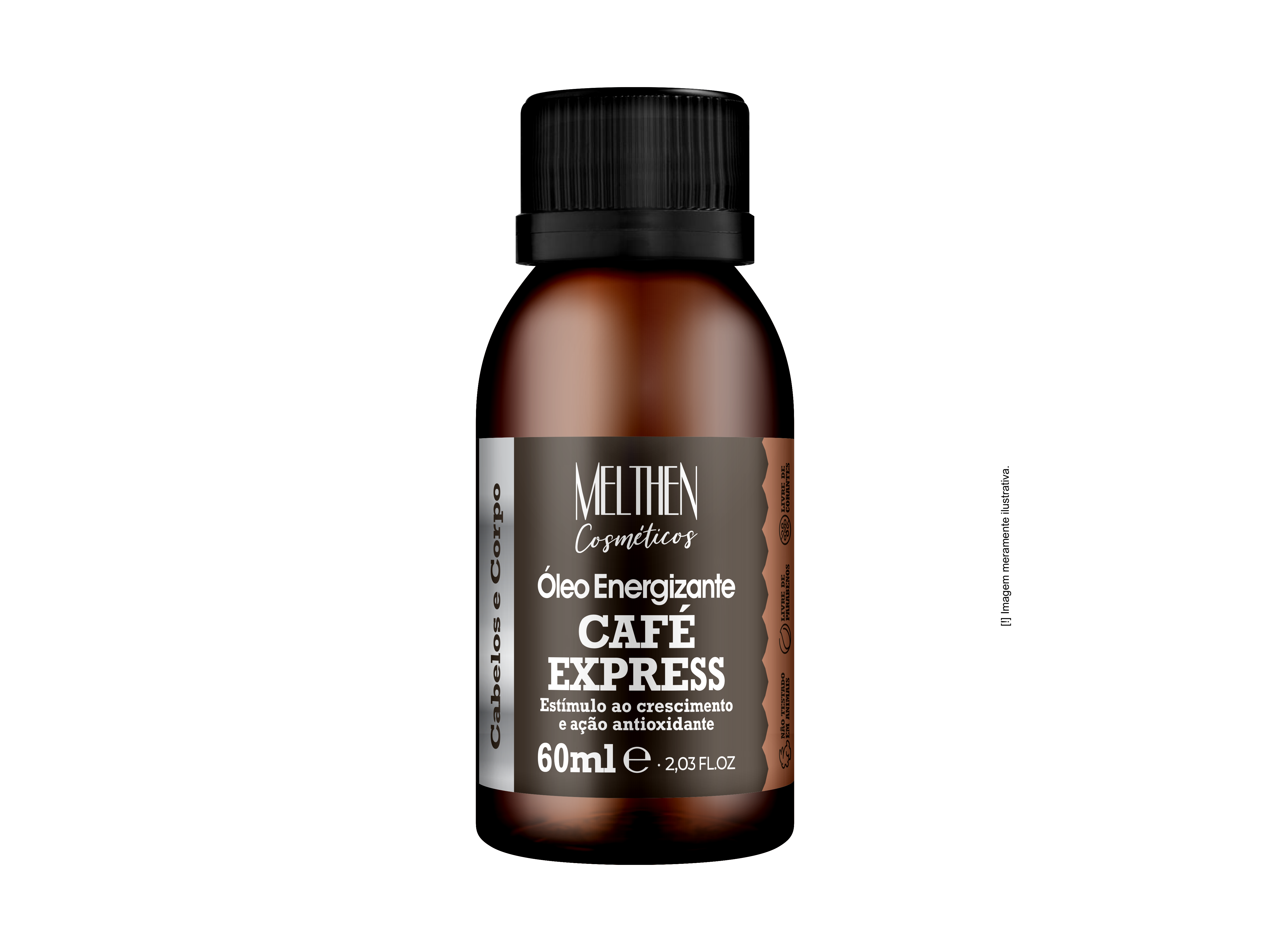 OLEO CABELO E CORPO CAFE EXPRESS 60ml