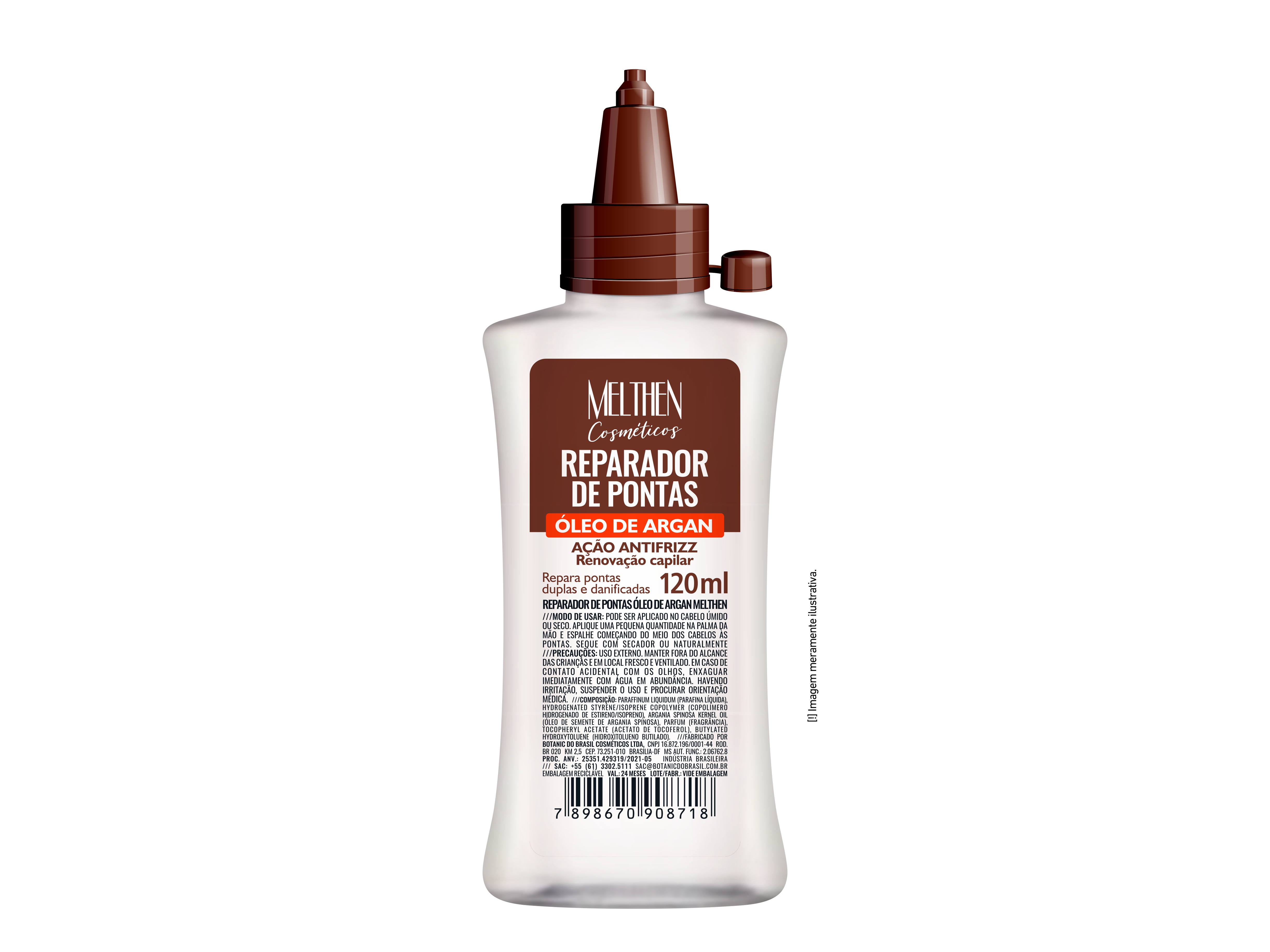 REPARADOR DE PONTAS MELTHEN OLEO DE ARGAN...