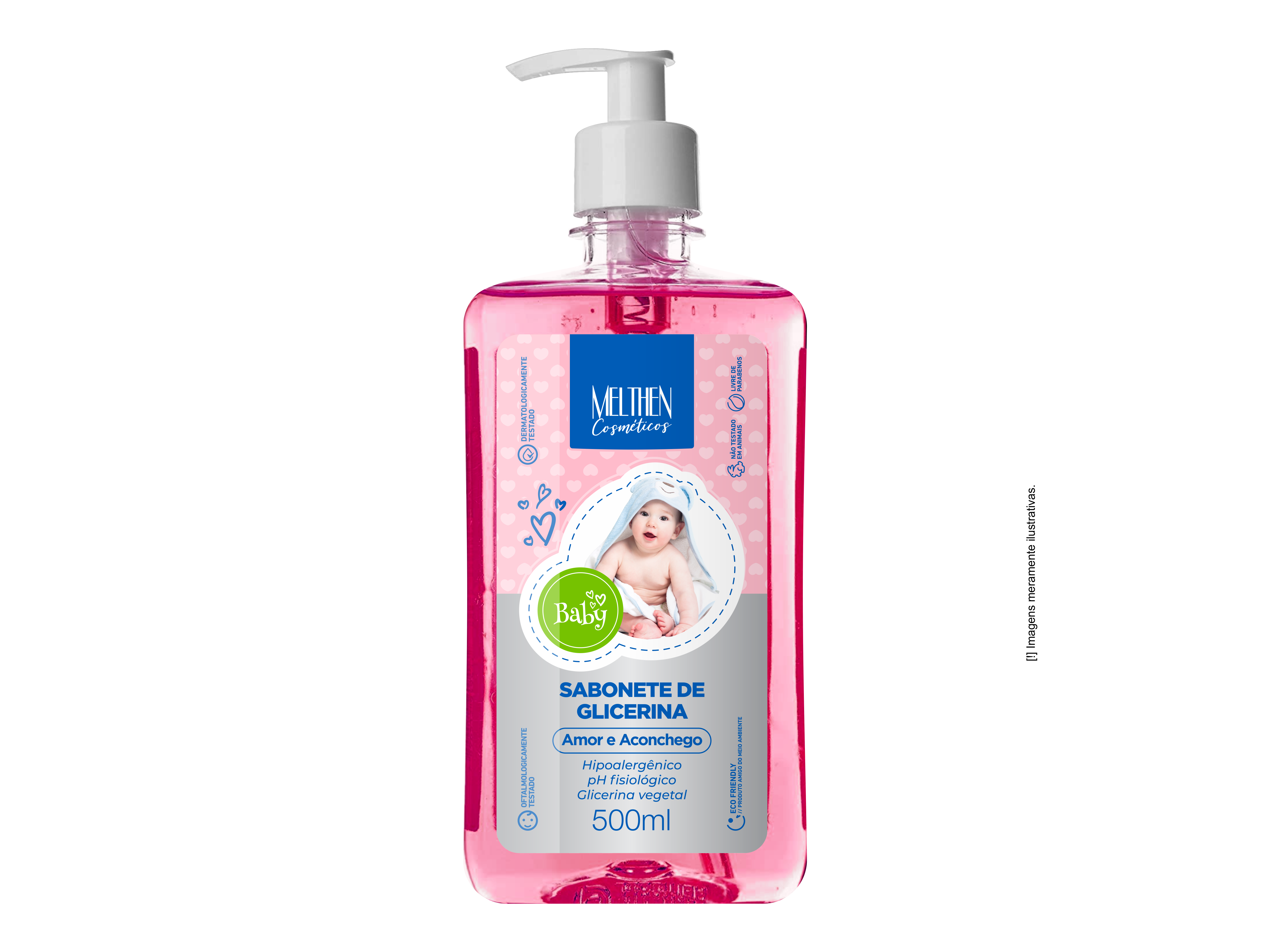 BABY SAB GLICERINA AMOR E ACONCHEGO 500ML