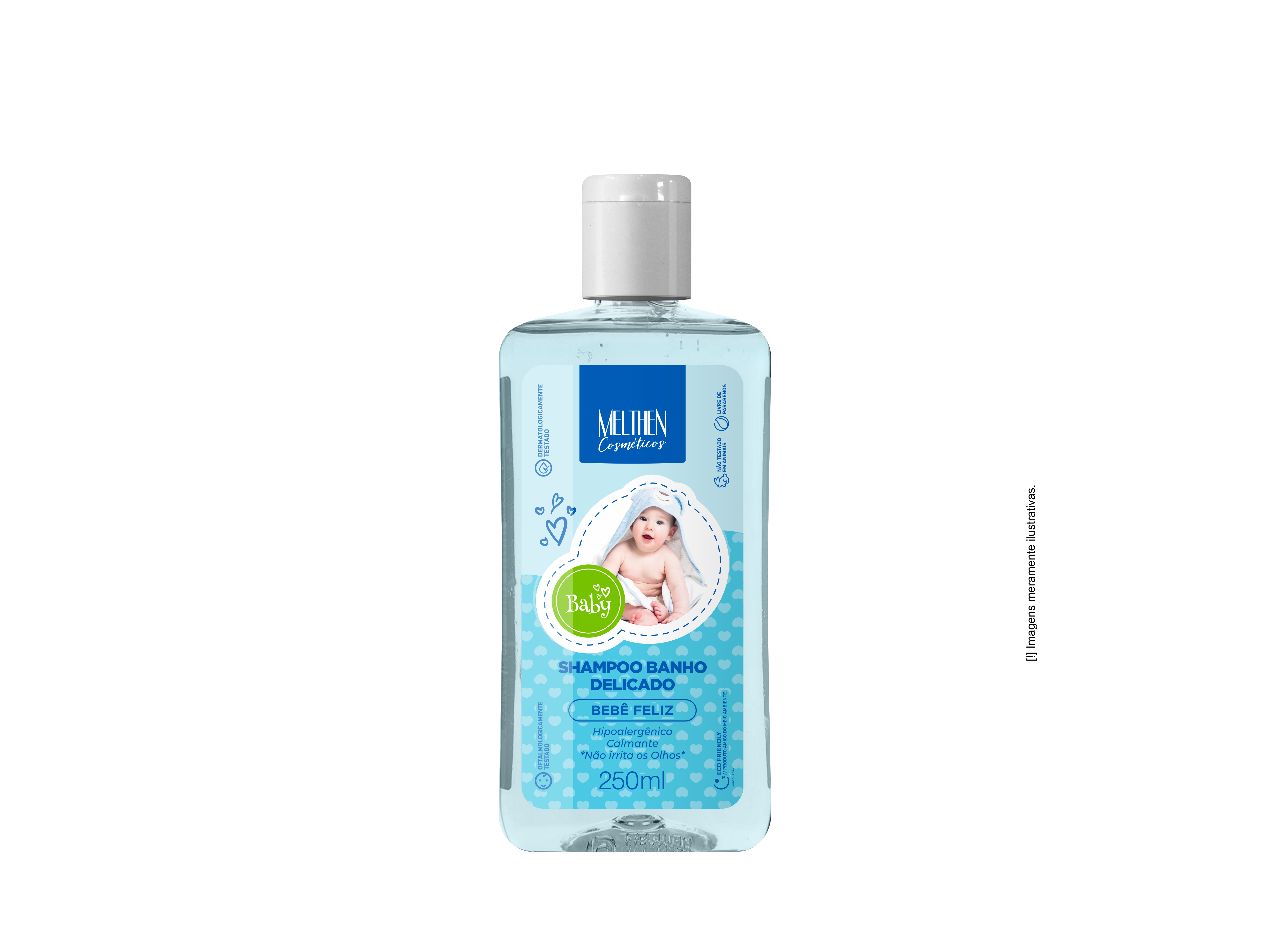 BABY SH GLICERINA 250ML BEBE FELIZ