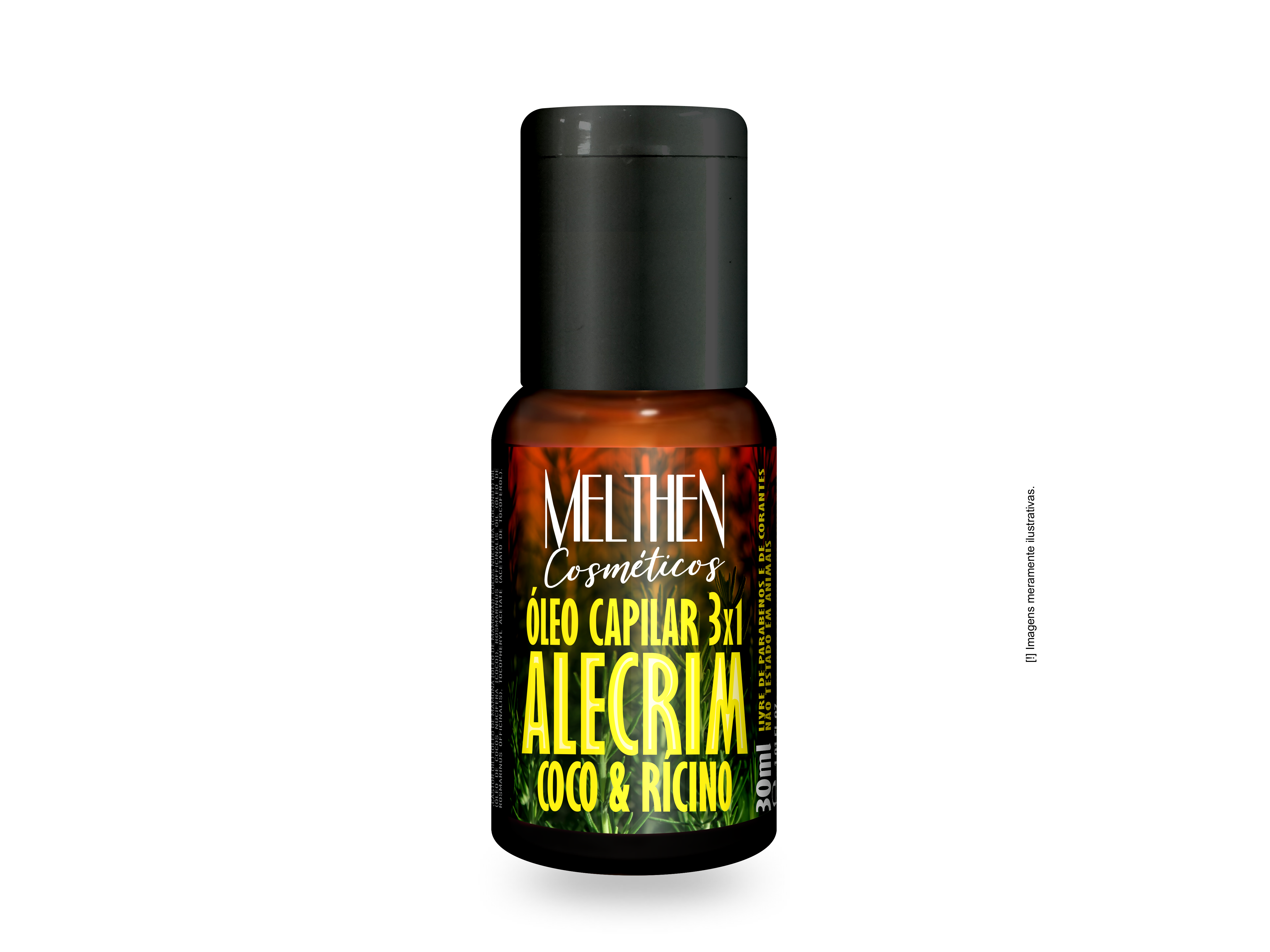 OLEO CAP 3X1 ALECRIM COCO RICINO 30ML