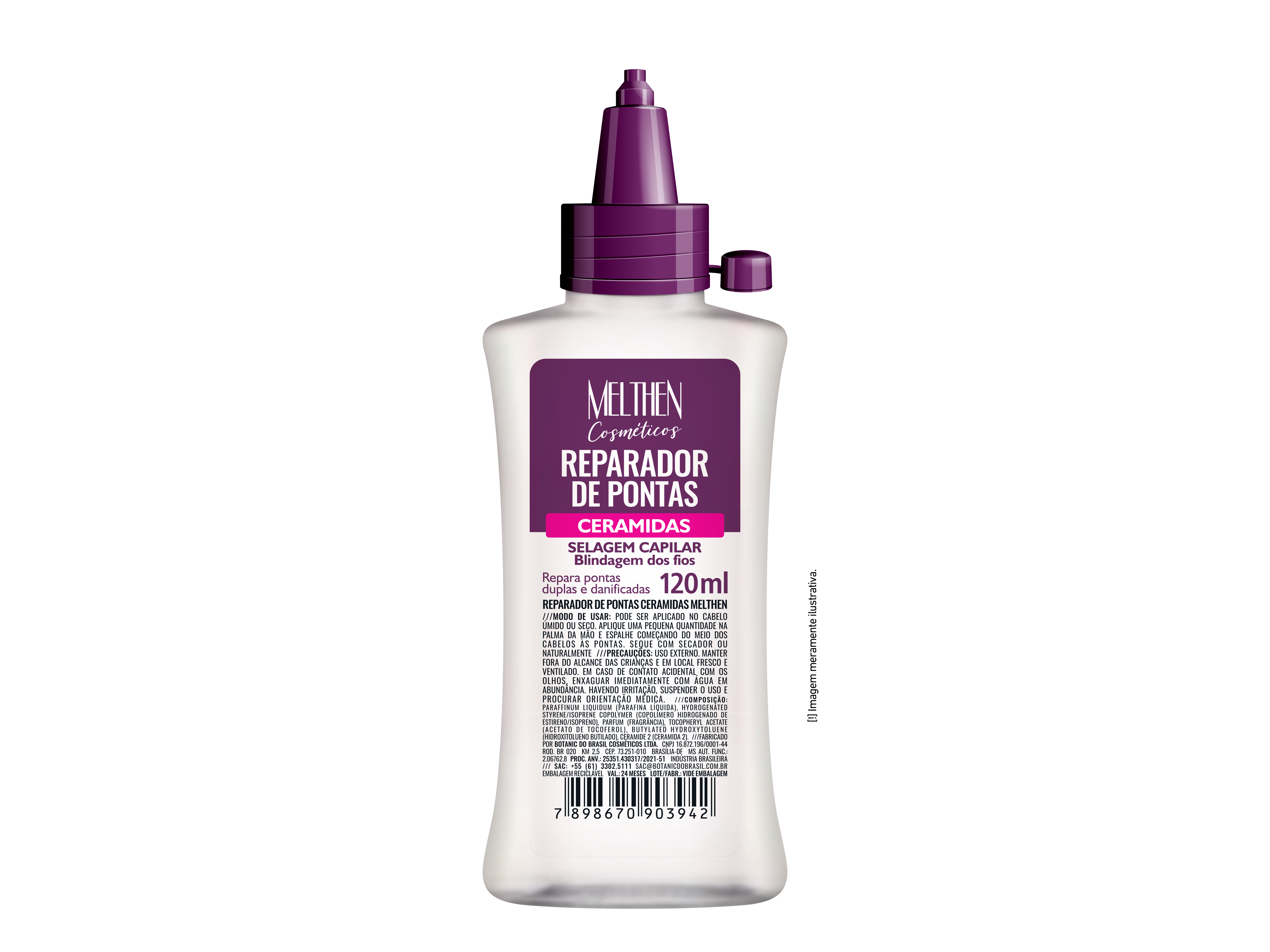 REPARADOR DE PONTAS CERAMIDA 120ML