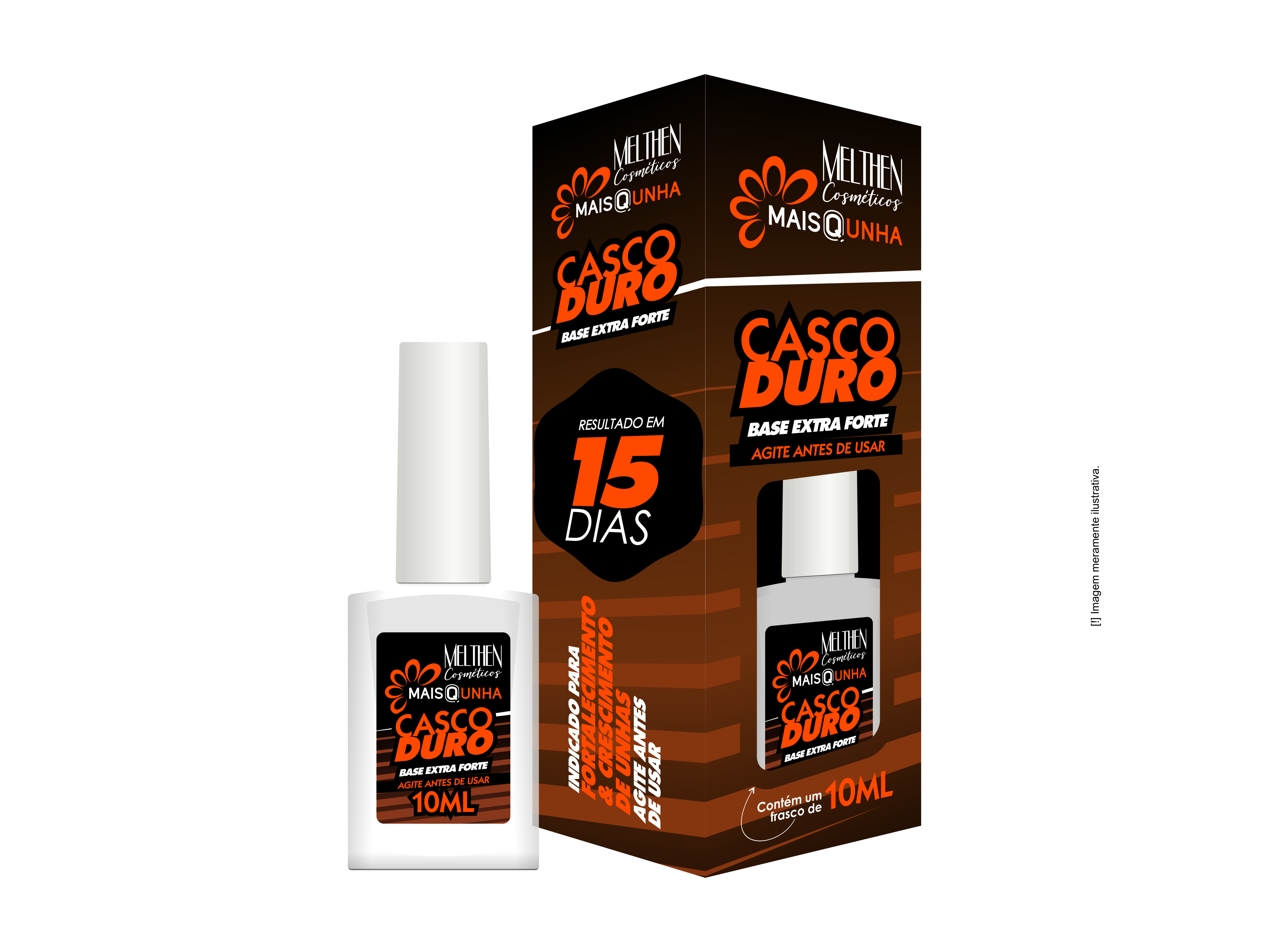 BASE CASCO DURO PARA UNHAS MAISQUNHAS